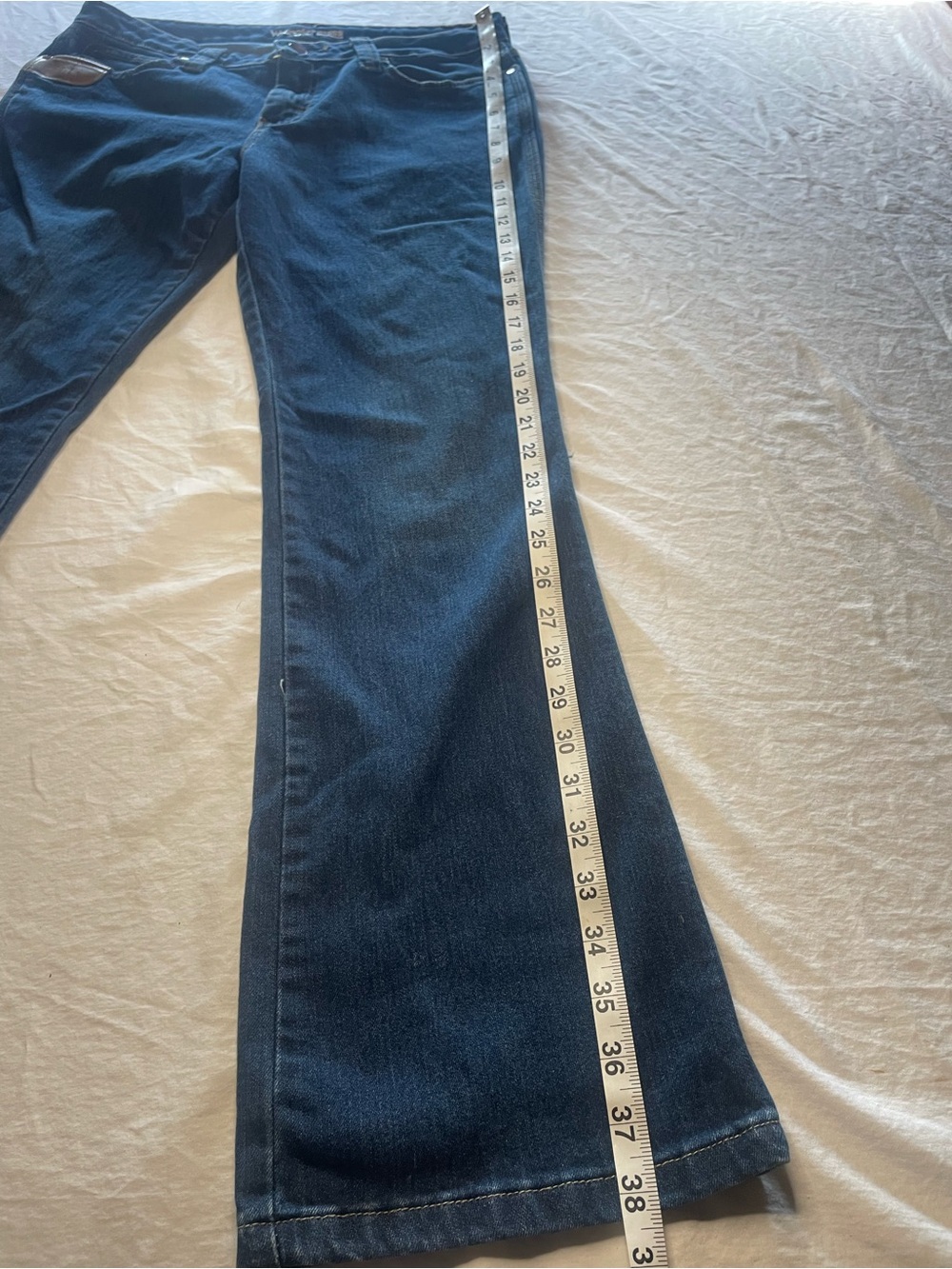Wrangler 10/30 Women’s Dark Blue Boot-Cut Jeans - Picture 6 of 10